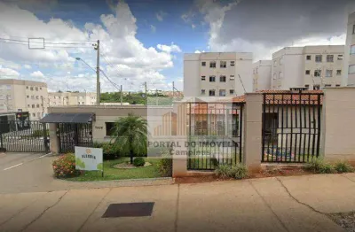 Apartamento com 2 dormitórios à venda, 44 m² por r$ 250.000,00 - jardim do lago ii - campinas/sp