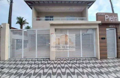 Casa na praia com 2 dormitórios à venda, 61 m² por r$ 300. jardim imperador - praia grande/sp