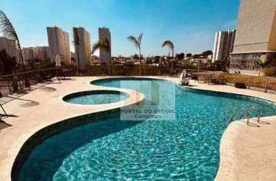 Apartamento com 2 dormitórios para alugar, 54 m² por r$ 2.970,00/mês - parque industrial - campinas/sp