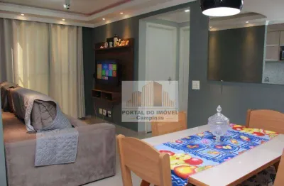 Apartamento com 2 dormitórios à venda, 58 m² por R$ 313.000,00 - Cidade Satélite Íris - Campinas/SP