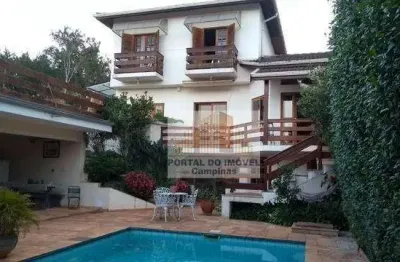 Casa com 7 dormitórios à venda, 507 m² por r$ 1.900.000,00 - parque taquaral - campinas/sp