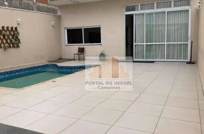 Casa com 3 dormitórios à venda, 230 m² por r$ 920.000,00 - residencial parque da fazenda - campinas/sp