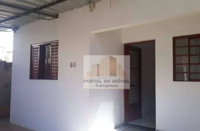 Casa com 2 dormitórios à venda, 60 m² por r$ 265.000,00 - residencial nova bandeirante - campinas/sp