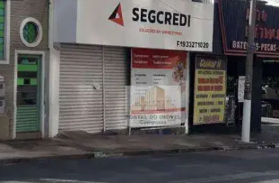 Salão para alugar, 104 m² por r$ 2.786,00/mês - bonfim - campinas/sp