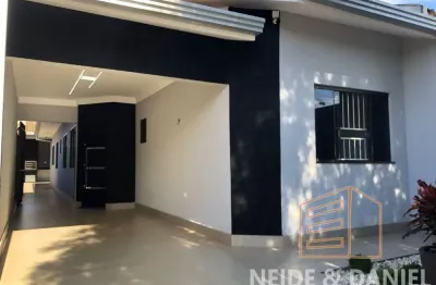 Vendo - ótima casa 3 quartos (1 suíte + 2 quartos) semi mobiliada - jd pinheiros ii - maringá-pr.