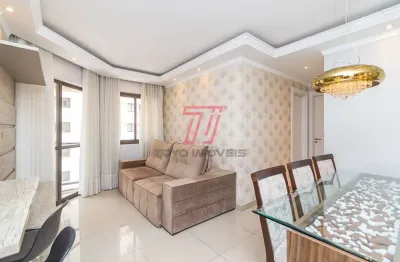 Apartamento mobiliado com 2 dormitórios para alugar com 70,20m² no ed. life residence club, bairro capão raso