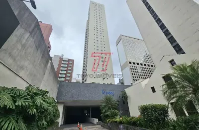Apartamento com 1 dormitório para alugar com 46,98m² no ed. le parc, centro