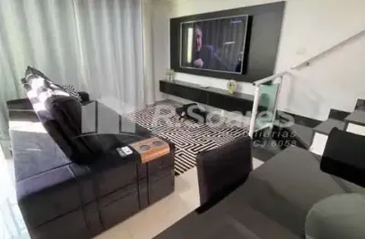 Casa em condomínio fechado com 3 quartos à venda na avenida carlos pontes, jardim sulacap, rio de janeiro, 250 m2 por r$ 890.000