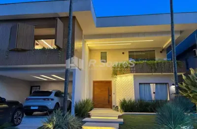 Casa em condomínio fechado com 4 quartos à venda na rua rachel de queiroz, barra da tijuca, rio de janeiro, 792 m2 por r$ 9.500.000