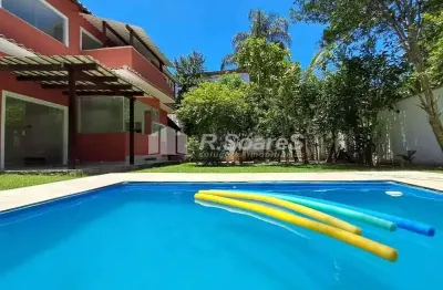 Casa em condomínio fechado com 4 quartos à venda na estrada do sacarrão, vargem grande, rio de janeiro, 206 m2 por r$ 930.000
