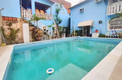 Casa com 5 quartos à venda na rua capistrano, jardim sulacap, rio de janeiro, 283 m2 por r$ 1.300.000