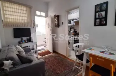 Flat com 1 quarto à venda na Avenida Bartolomeu Mitre, Leblon, Rio de Janeiro