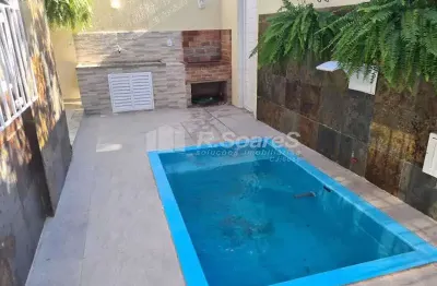 Casa em condomínio fechado com 4 quartos à venda na rua santo eleutério, freguesia (jacarepaguá), rio de janeiro, 150 m2 por r$ 520.000