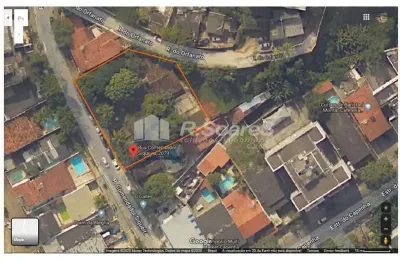 Terreno à venda na rua comendador siqueira, pechincha, rio de janeiro, 1065 m2 por r$ 3.500.000