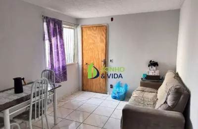 Apartamento com 2 dormitórios à venda, 44 m² por r$ 50.000,00 - jardim bassoli - campinas/sp