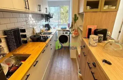 Apartamento com 2 dormitórios à venda, 40 m² por r$ 260.000 - parque residencial vila união - campinas/sp