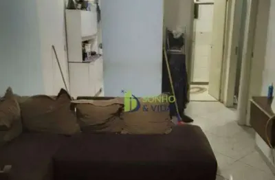 Apartamento com 2 dormitórios à venda, 45 m² por r$ 90.000 - jardim bassoli - campinas/sp