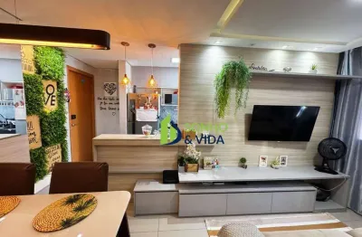 Apartamento com 2 dormitórios à venda, 44 m² por r$ 375.000 - parque industrial - campinas/sp