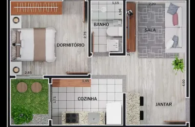 Apartamento com 1 quarto à venda na vila dom pedro ii, são paulo , 30 m2 por r$ 230.000