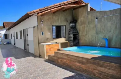 Casa com 3 quartos à venda no jardim corumbá, itanhaém  por r$ 430.000