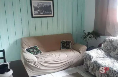 Apartamento com 1 quarto à venda no josé menino, santos , 44 m2 por r$ 195.000