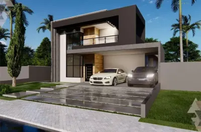 Casa de alto padrão em condomínio à venda em atibaia sp - aceita financiamento bancário!