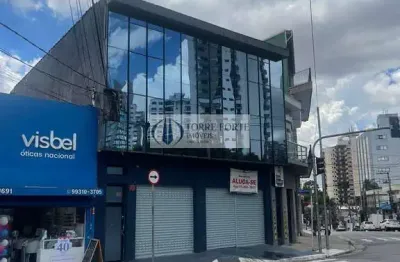 Sala comercial locação com 3 vagas cobertas na rua apucarana.