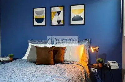 Lindo apartamento com 1 dormitorio sem vaga com sacada na vila guilhermina.