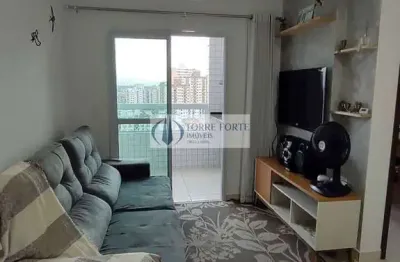Apartamento com 1 quarto 1 vaga com varanda gourmet na ocian praia grande.