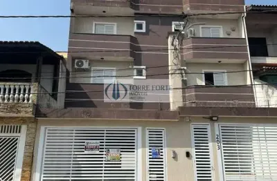 Apartamento 2 dormitórios 1 suíte 1 vaga  vila aquilino santo andré
