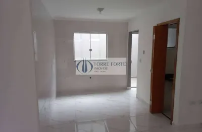 Sobrado novo em condominio com 2 suites 1 vaga coberta no parque boturussu.