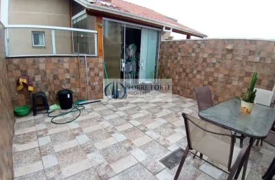 Cobertura com 2 dormitorios 1 suite 1 vaga  vila alzira santo andré.