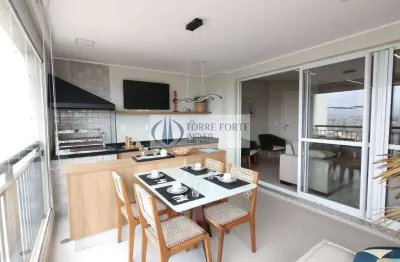 Apartamento 3 dormitórios, 84 m2, varanda gourmet, 2 vagas, na vila formosa