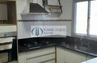 Linda cobertura 3 dormitórios, 1 suíte, 2 vagas em utinga