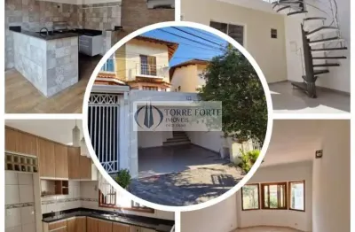 Lindo sobrado em condomínio 2 dormitórios 2 vagas com edícula em cotia
