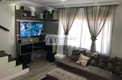 Sobrado em condomínio fechado, 3 quartos, 3 vagas, na vila formosa