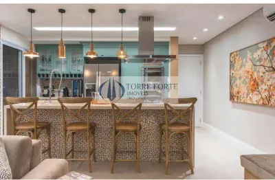 Maravilhoso apartamento 2 dormitórios, 1 suíte, 2 vagas varanda gourmet