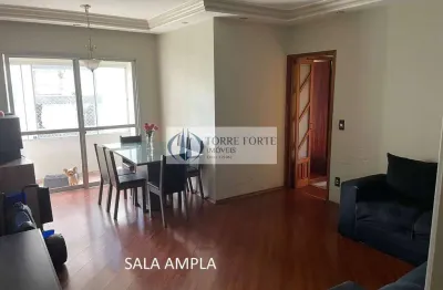 Apartamento amplo com 4 dormitórios, 2 vagas de garagem em são bernardo