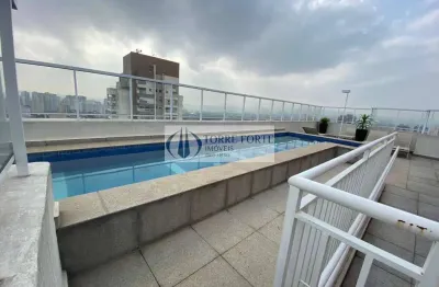  excelente apartamento com 1 dormitório  e varanda no tatuapé 