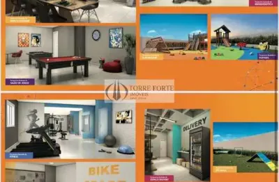 Lançamento a partir de 42,37m² com 2 dormitorios 1 vaga no aricanduva .