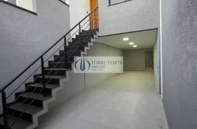 Sobrado novo com 3 dormitórios, suíte e 3 vagas na região aricanduva