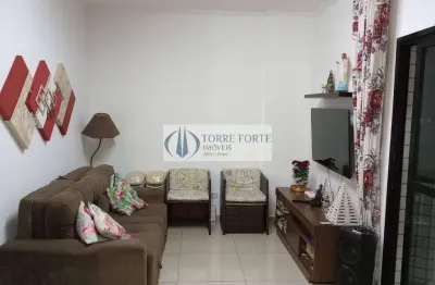 Apartamento com 2 dormitorios 1 vaga , varanda na tupi praia grande.