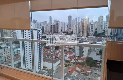 Maravilhoso apartamento com 2 dormitórios e varanda no tatuapé