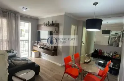 Lindo apartamento 2 dormitórios, 1 suíte e 1 vaga em santo andré