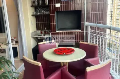 Lindo apartamento 3 dormitórios, 1 suíte, 2 vagas com sacada gourmet