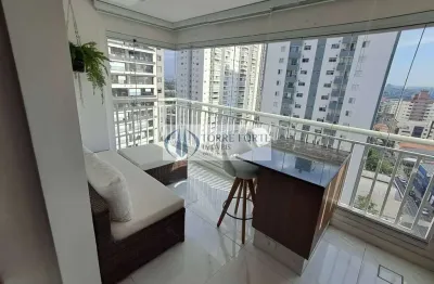 Lindo apartamento 2 dormitórios, suíte, 1 vaga, varanda gourmet no tatuapé