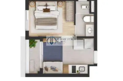 Apartamento com 1 quarto à venda na Rua Cabo Verde, 342, Vila Olímpia, São Paulo