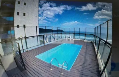 Apartamento de 100m² com 1 dormitório no canto do forte-litoral