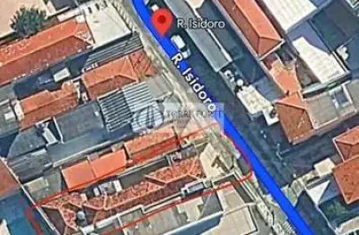 Terreno à venda na Rua Isidoro, 128, Belenzinho, São Paulo
