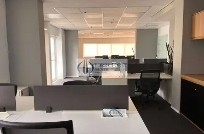 The triumph vila olimpia, conjunto comercial 100 m², vão livre.